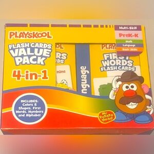 Playskool Flash Cards Value Pack first Words flash cards